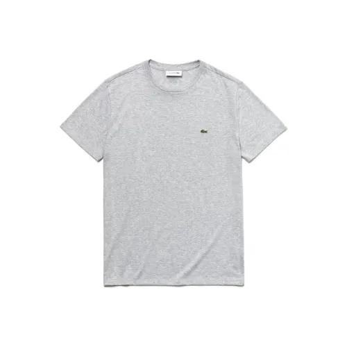 Lacoste SS22 T Рубашка Мужская Серого цвета