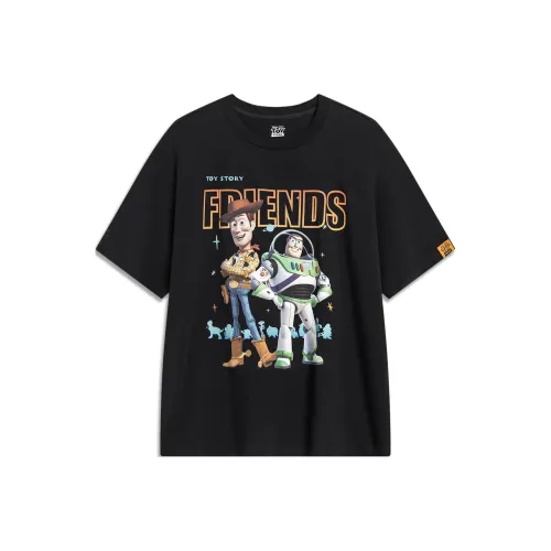 LiNing x Disney Toy Story серия T-рубашка мужская черная
