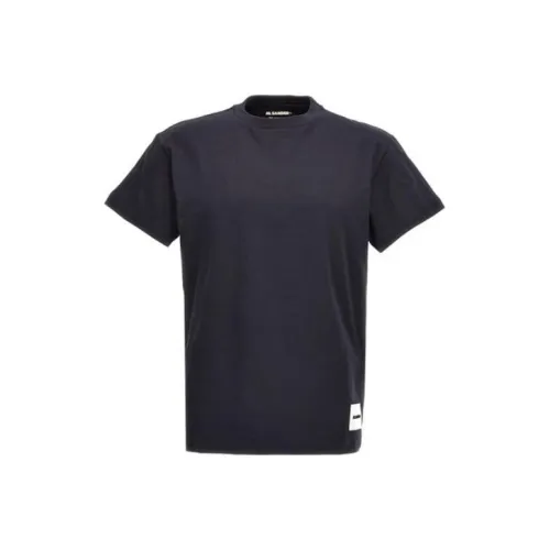 JIL SANDER 3 пачки мужские T-рубашки белые + синие + черные