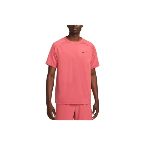 Nike Арбузно-розовый красный Мужской T-рубашки