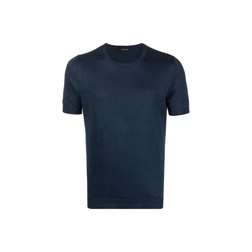 Tagliatore Темно-синие мужские футболки T