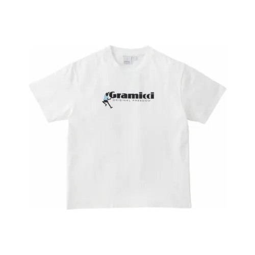 GRAMICCI Белая Мужская Футболка