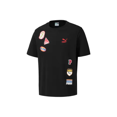 PUMA Черная унисекс футболка