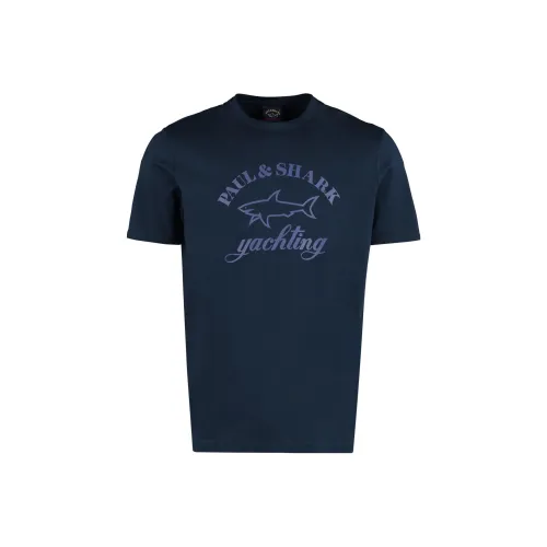 Paul Shark Yachting T-Shirt Мужской Синий