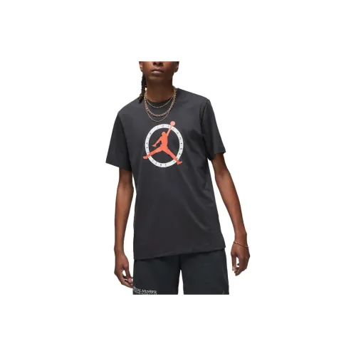 Джордан Черные Мужские T-Рубашки