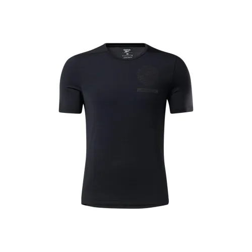 Reebok TSR SS AC Графический Т-शरф Т Рубашка Мужская Синяя