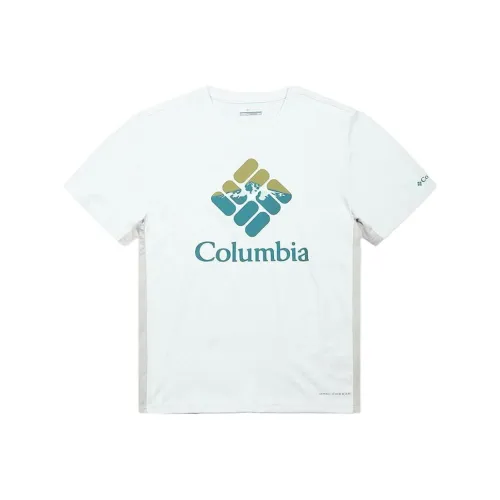 Columbia совместная белая мужская футболка T