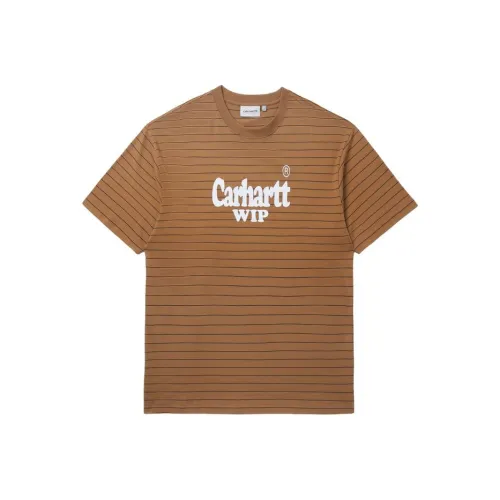 Carhartt WIP SS24 T Рубашка Мужская Кофейного Цвета