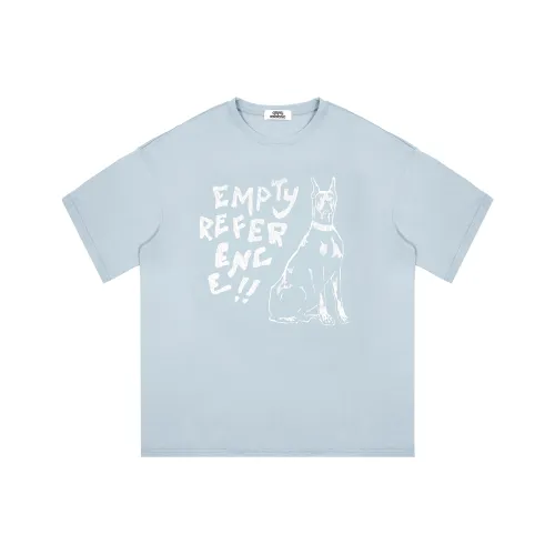EMPTY REFERENCE T-Shirt Унисекс Синий