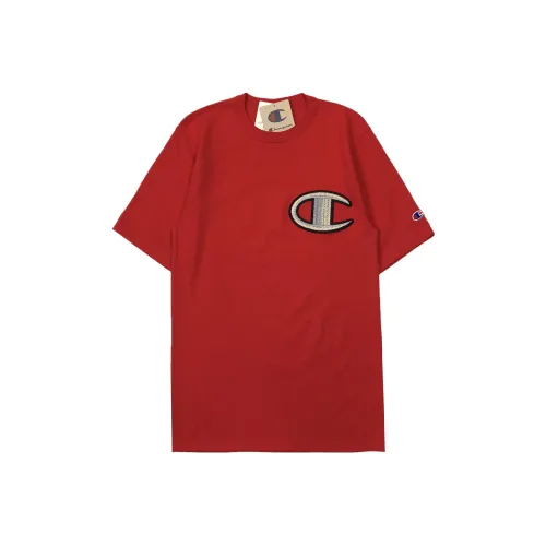 Champion T-Shirt US Version Unisex Red Чемпион T-Shirt США Унисекс Красный