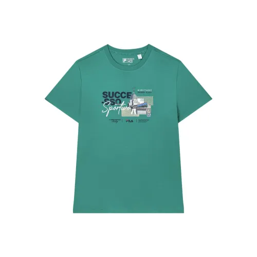 FILA Hedge Зеленая Мужская Футболка