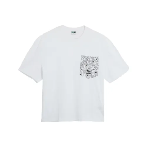 PUMA Белая Унисекс Футболка