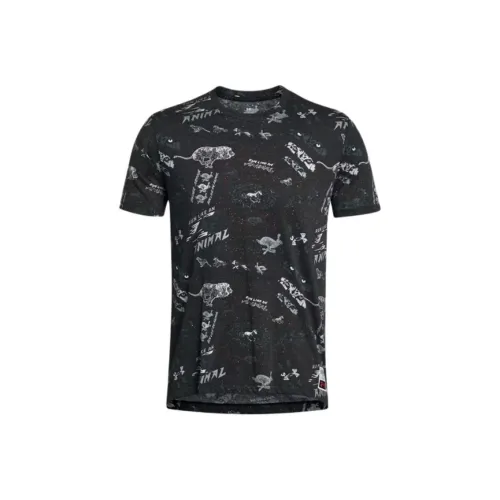 Under Armour T-Shirt Мужской Черный