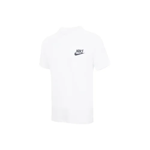 Nike Белый Мужской T-Shirt