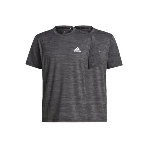 Adidas T-Shirt Мужской 2 упаковки руины зеленый