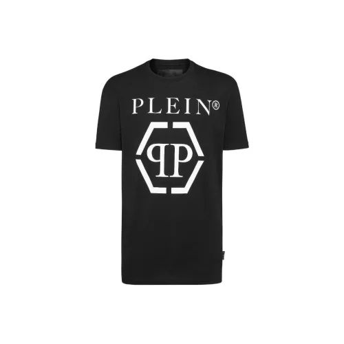 PHILIPP PLEIN Мужские черные рубашки T