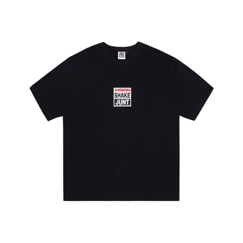 Vision Street Wear Черная Унисекс Футболка