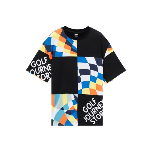 GOLF Мужские черные футболки