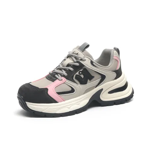 O.L Противоскользящий Устойчивый к истиранию Дышащий Увеличивающий высоту Низкий Топ Обувь с подошвой Женская