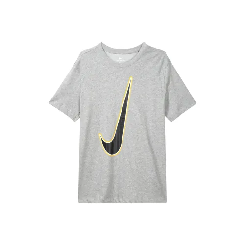 Nike T-Shirt Мужская Тонированный Темно-Серый