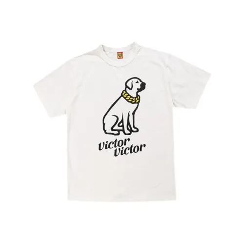 Human Made x POP Дым Victor T Рубашка Унисекс Белый