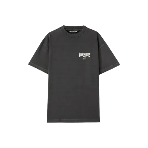 PALM ANGELS Серый Мужской T-Рубашки