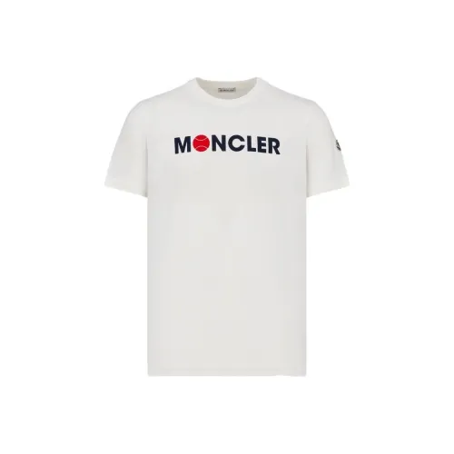 Moncler SS24 Белая Унисекс Футболка
