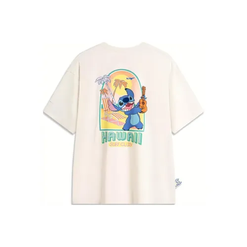 LINING Disney Ecru Мужская T-рубашка