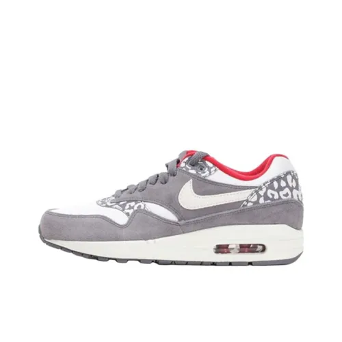 Nike Air Max 1 Low Топ Повседневная обувь Женская Серый