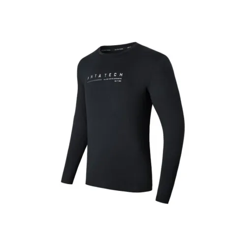 Anta ZONGXUNXILIE Черная Мужская T-Рубашка