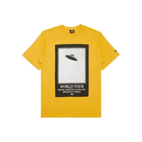 Stussy Желтая Унисекс Футболка