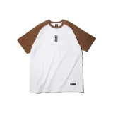 Белый и кофейный рукава