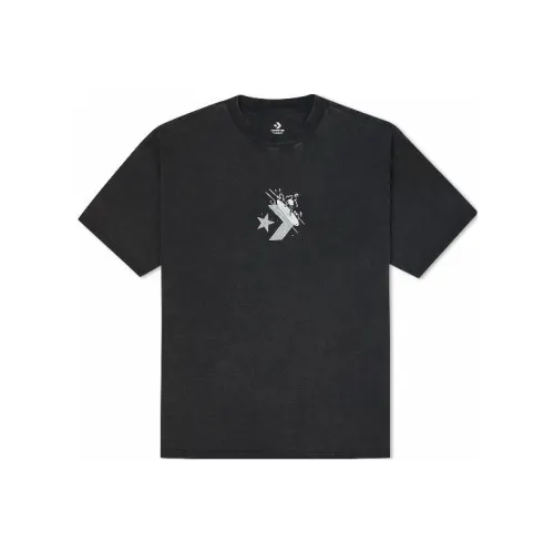 Конверс Черные Мужские T-Рубашки