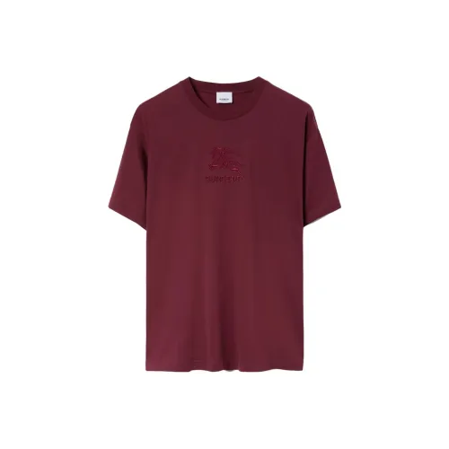 Burberry T-рубашка мужская темно-красная