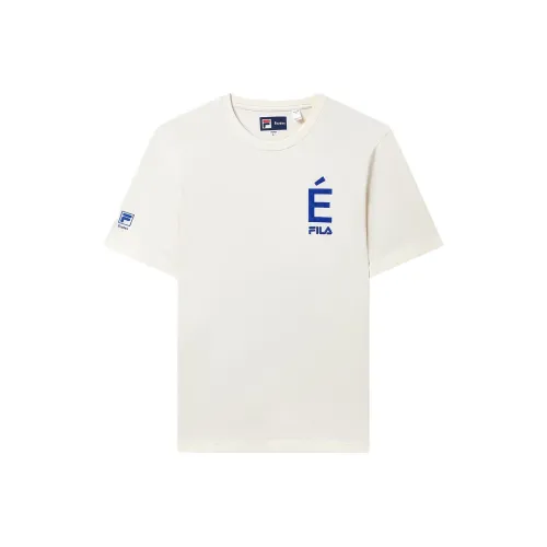 FILA Сливочный Мужской T-Рубашки