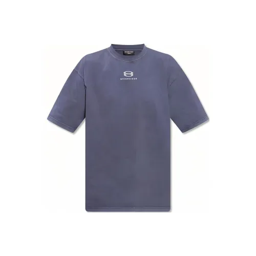 Balenciaga FW22 T-Shirt Мужской Серый Синий