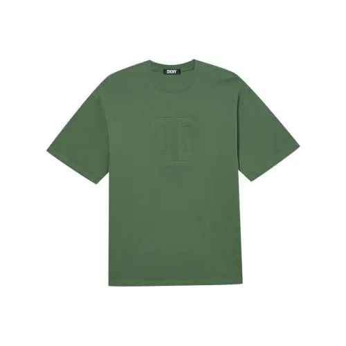 DKNY Оливково-зеленые Мужские T-рубашки