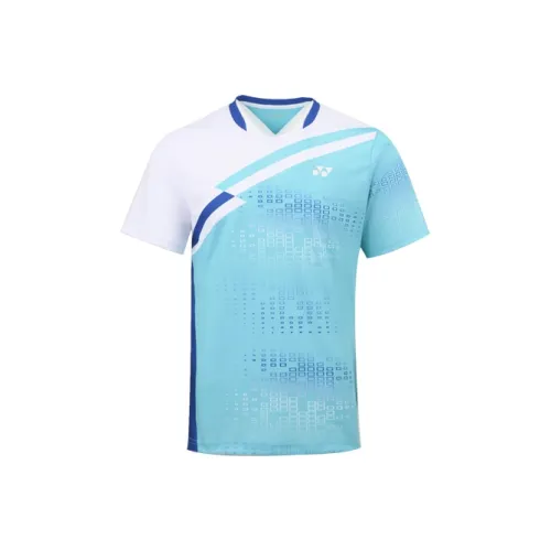 YONEX Светло-синие Мужские T-рубашки