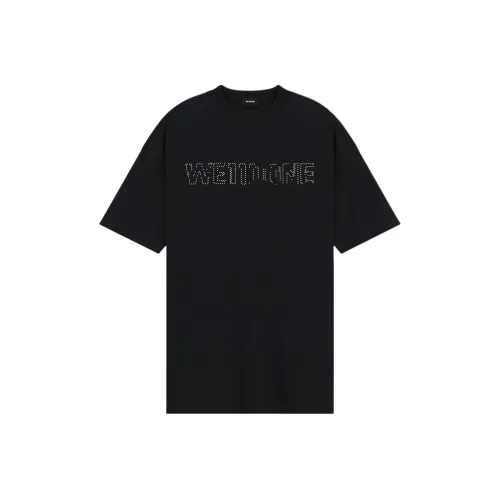 WE11DONE SS24 T-Shirt Унисекс Черный