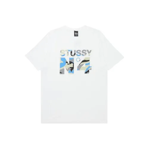 Stussy Белый Мужской T-Рубашки