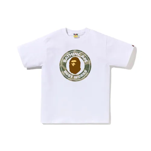 A BATHING APE Bape FW23 LAYERED LINE серия T-рубашка Мужская