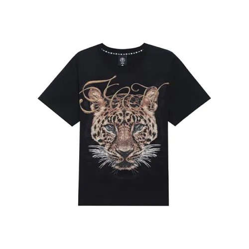 TCH Черная основа с золотым логотипом Унисекс T Рубашки