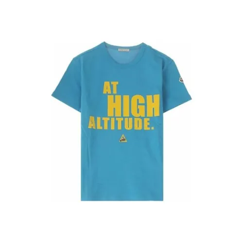 MONCLER Мужские синие T-рубашки