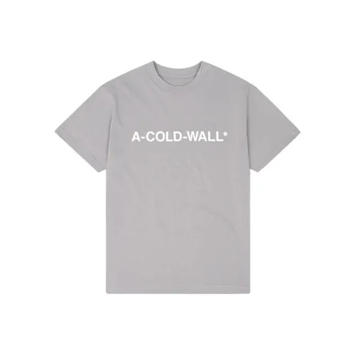 A COLD WALL* Светло-серый Унисекс Футболка