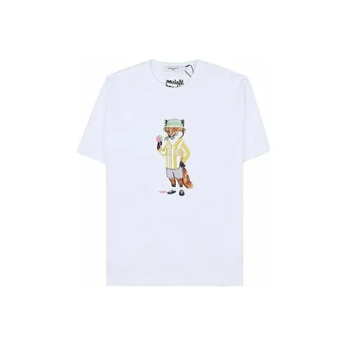 Maison Kitsune T-Shirt Мужской Белый