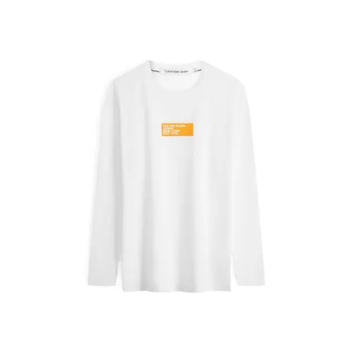 Calvin Klein Moon Белая Мужская T-Рубашка