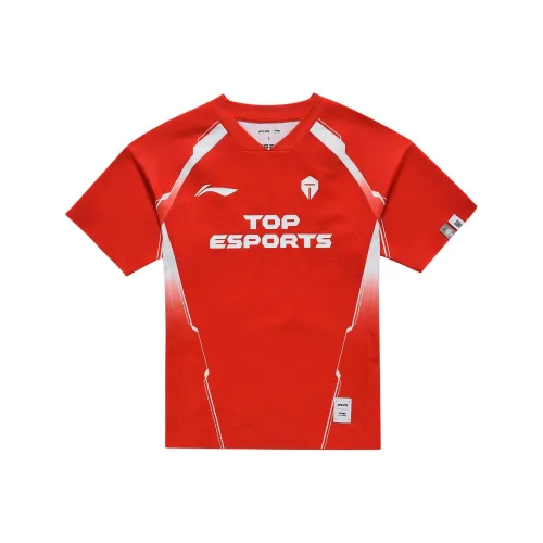 LINING Sports Life Collection Футболка Унисекс Пламя Красный