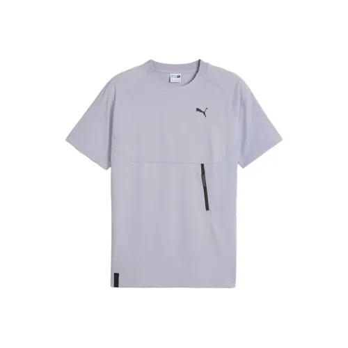 PUMA PUMATECH TECH Pocket Tee T-Shirt Мужская Светло-Серый
