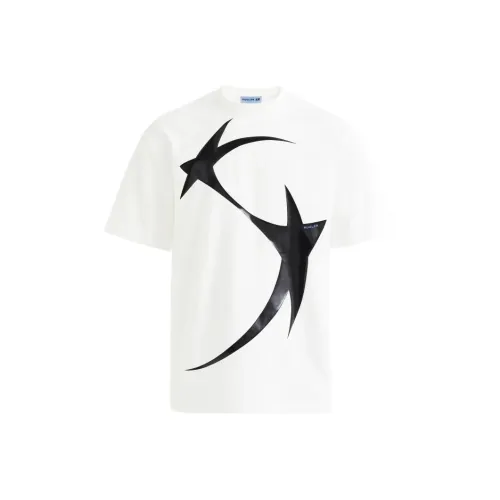 H&M X Mugler Co Бренд Белая Мужская Рубашка T