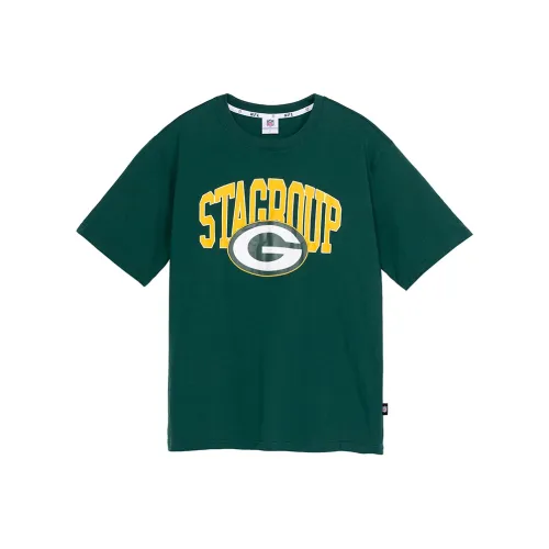 NFL x STA T-Shirt Унисекс Темно-зеленый